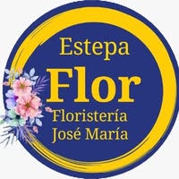 Logo Estepa Flor. Floristería José María